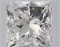 Diamante Natural 0.99 quilates, Princesa , Color E, claridad VS2 y certificado GIA