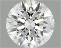 Lab Grown Diamond 1.24 Carats, Round with Excellent Cut, D Color, VS1 Clarity and Certified by IGI
