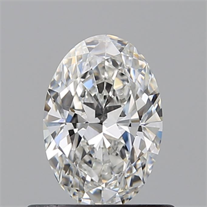 Picture of Natural Diamond 0.54 Carats, Oval with  Cut, F Color, VS1 Clarity and Certified by GIA