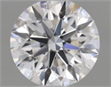 Diamante Natural 0.55 quilates, Redondo , Color E, claridad VS2 y certificado GIA