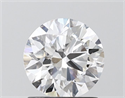 Lab Grown Diamond 1.16 Carats, Round with Ideal Cut, D Color, VVS2 Clarity and Certified by IGI