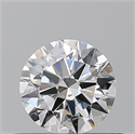 Natural Diamond 0.50 Carats, Round with Excellent Cut, E Color, SI2 Clarity and Certified by GIA