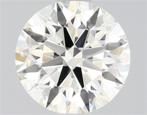 Picture of Natural Diamond 1.04 Carats, Round with Excellent Cut, K Color, IF Clarity and Certified by GIA
