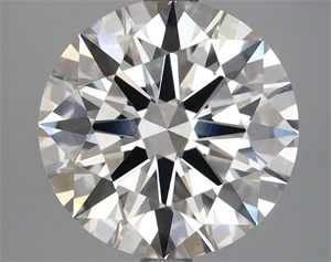 Picture of Lab Grown Diamond 3.66 Carats, Round with Ideal Cut, E Color, VS1 Clarity and Certified by IGI