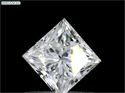 Diamante Natural 0.75 quilates, Princesa , Color F, claridad VS1 y certificado GIA