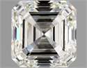Natural Diamond 2.01 Carats, Asscher with  Cut, J Color, VVS2 Clarity and Certified by GIA