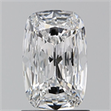 Diamante Natural 1.01 quilates, Del cojín , Color D, claridad VS1 y certificado GIA