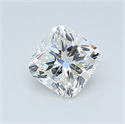 Natural Diamond 0.41 Carats, Cushion with  Cut, I Color, VVS1 Clarity and Certified by GIA