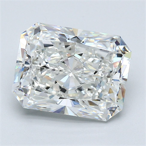 Foto Diamante Natural 5.02 quilates, Radiante , Color G, claridad VS2 y certificado GIA de