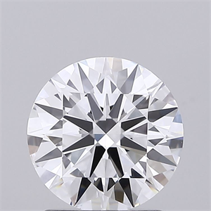 Picture of Lab Grown Diamond 1.57 Carats, Round with Ideal Cut, D Color, VS1 Clarity and Certified by IGI
