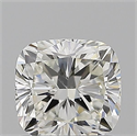Natural Diamond 1.01 Carats, Cushion with  Cut, I Color, SI1 Clarity and Certified by GIA