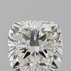 Picture of Natural Diamond 1.01 Carats, Cushion with  Cut, I Color, SI1 Clarity and Certified by GIA