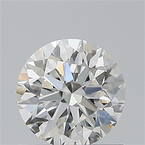 Picture of Natural Diamond 0.80 Carats, Round with Excellent Cut, H Color, VVS1 Clarity and Certified by GIA