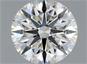 Natural Diamond 0.50 Carats, Round with Excellent Cut, G Color, SI2 Clarity and Certified by GIA