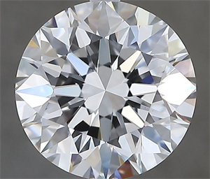 Picture of Natural Diamond 2.50 Carats, Round with Excellent Cut, F Color, VS1 Clarity and Certified by GIA