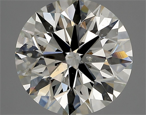 Foto Diamante Natural 3.03 quilates, Redondo , Color K, claridad SI2 y certificado GIA de