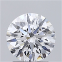 Lab Grown Diamond 1.56 Carats, Round with Ideal Cut, D Color, VS1 Clarity and Certified by IGI