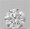 Diamante Natural 0.51 quilates, Redondo , Color F, claridad VS2 y certificado GIA