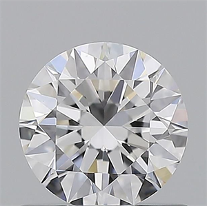 Picture of Natural Diamond 0.72 Carats, Round with Excellent Cut, D Color, VS2 Clarity and Certified by GIA