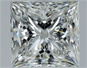 Diamante Natural 3.21 quilates, Princesa , Color I, claridad VS2 y certificado GIA