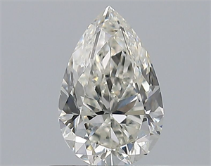 Picture of Natural Diamond 0.71 Carats, Pear with  Cut, I Color, SI1 Clarity and Certified by GIA