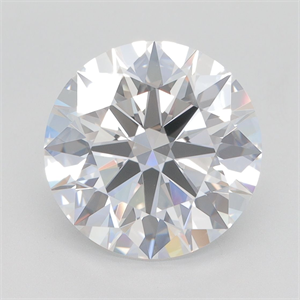 Picture of Lab Grown Diamond 4.59 Carats, Round with Excellent Cut, E Color, VVS2 Clarity and Certified by GIA