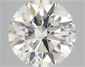 Lab Grown Diamond 3.58 Carats, Round with Ideal Cut, H Color, VS1 Clarity and Certified by IGI