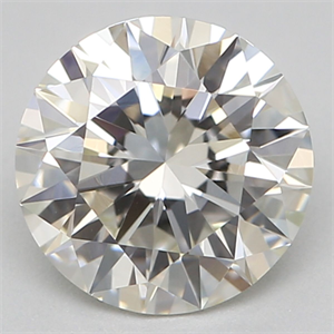 Foto Diamante Natural 0.71 quilates, Redondo , Color J, claridad VVS2 y certificado GIA de