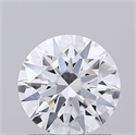 Lab Grown Diamond 1.14 Carats, Round with Ideal Cut, D Color, VS1 Clarity and Certified by IGI