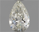Diamante Natural 0.50 quilates, De pera , Color J, claridad VVS1 y certificado GIA