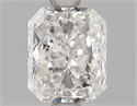 Natural Diamond 1.51 Carats, Radiant with  Cut, H Color, SI2 Clarity and Certified by GIA