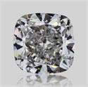 Diamante Natural 0.50 quilates, Del cojín , Color F, claridad VS2 y certificado GIA