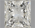 Natural Diamond 1.02 Carats, Princess with  Cut, K Color, VVS2 Clarity and Certified by GIA