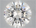 Lab Grown Diamond 6.05 Carats, Round with Excellent Cut, E Color, VVS2 Clarity and Certified by IGI
