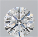 Natural Diamond 1.09 Carats, Round with Excellent Cut, I Color, VVS2 Clarity and Certified by GIA