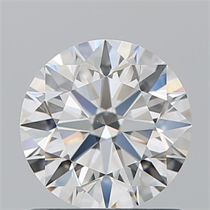 Picture of Natural Diamond 1.09 Carats, Round with Excellent Cut, I Color, VVS2 Clarity and Certified by GIA