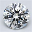 Diamante Natural 5.02 quilates, Redondo , Color J, claridad SI2 y certificado GIA