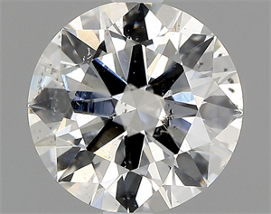 Picture of Natural Diamond 1.00 Carats, Round with Excellent Cut, H Color, SI2 Clarity and Certified by GIA