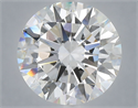 Del inventario de diamantes de laboratorio, 6.02 quilates, Redondo , Color F, claridad VS1 y certificado IGI