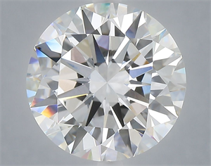 Picture of Lab Grown Diamond 6.02 Carats, Round with Excellent Cut, F Color, VS1 Clarity and Certified by IGI