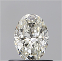 Diamante Natural 0.51 quilates, Ovalado , Color I, claridad SI2 y certificado GIA