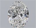 Diamante Natural 0.40 quilates, Ovalado , Color E, claridad VVS2 y certificado GIA