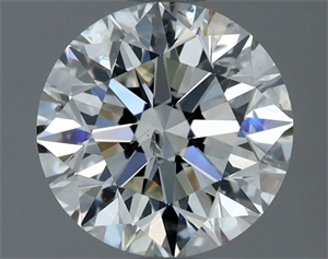 Foto Diamante Natural 1.70 quilates, Redondo , Color G, claridad SI1 y certificado IGI de