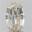 Natural Diamond 2.01 Carats, Oval with  Cut, L Color, SI1 Clarity and Certified by GIA