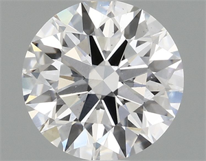 Picture of Lab Grown Diamond 1.09 Carats, Round with Ideal Cut, D Color, VS2 Clarity and Certified by IGI