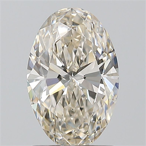 Foto Diamante Natural 1.20 quilates, Ovalado , Color K, claridad VS1 y certificado GIA de