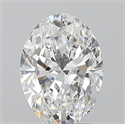 Natural Diamond 1.70 Carats, Oval with  Cut, E Color, VS1 Clarity and Certified by GIA