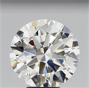 Lab Grown Diamond 6.03 Carats, Round with Excellent Cut, H Color, VVS2 Clarity and Certified by IGI