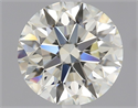 Natural Diamond 1.30 Carats, Round with Excellent Cut, J Color, VVS2 Clarity and Certified by IGI