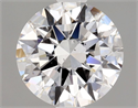 Natural Diamond 0.90 Carats, Round with Excellent Cut, D Color, SI1 Clarity and Certified by GIA